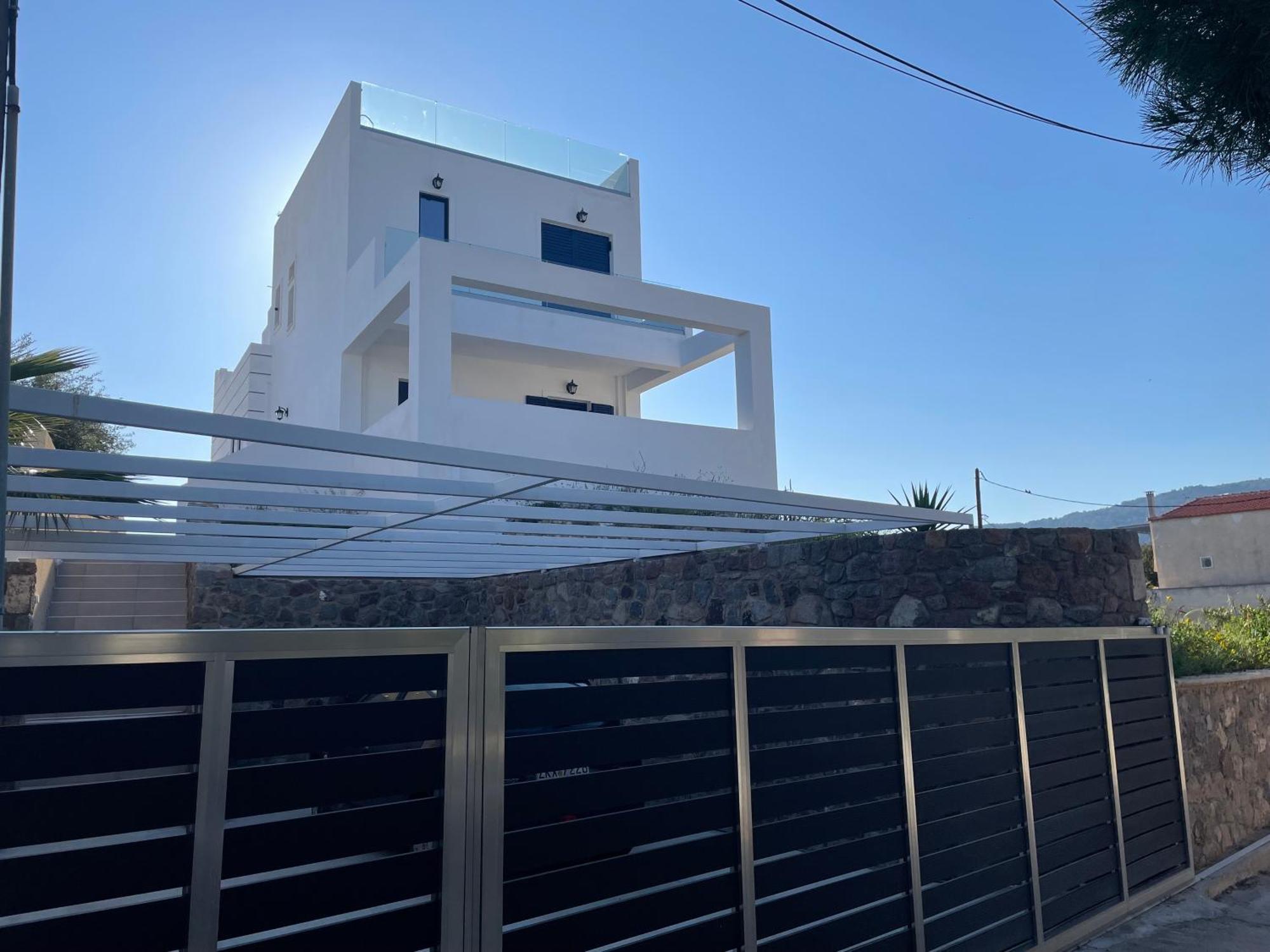 Souvala /Aegina. Excellent location Luxury villa. Vathí Esterno foto